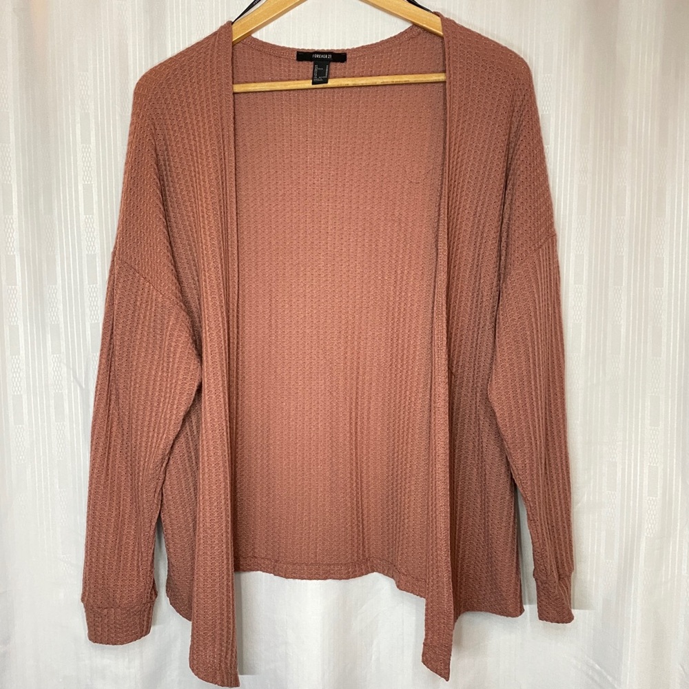 Medium soft pink cardigan